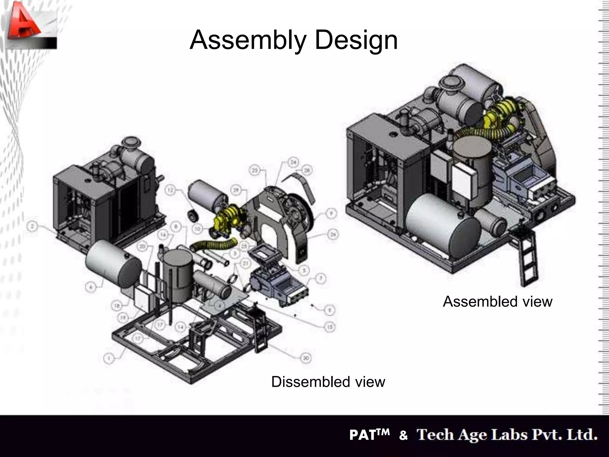 PATTM &
Assembly Design
Assembled view
Dissembled view
 