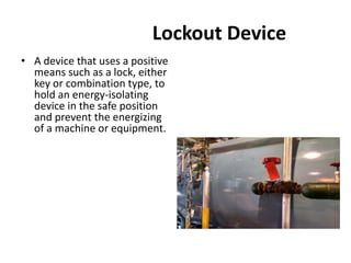 Mechanical contractor lockout confined space awareness ppt 2021 | PPTX