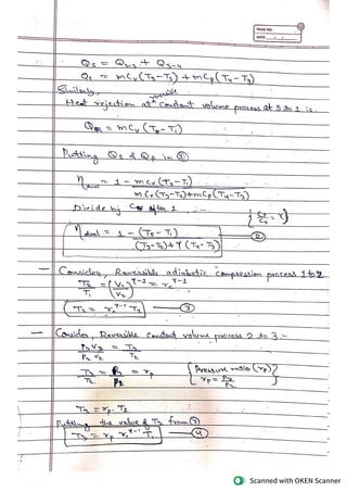 Basic Engineering mechanical handwriting notes | PDF