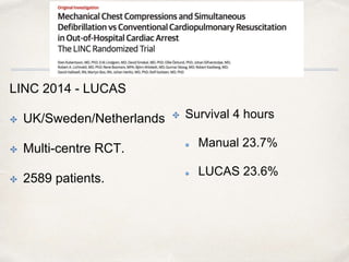 Mechanical CPR Devices - The current evidence | PPTX
