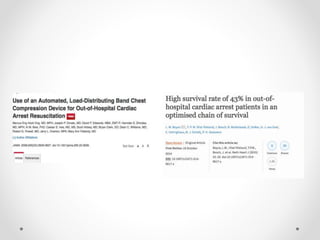 Mechanical CPR: evidence and issues | PPTX