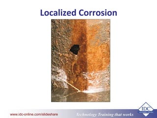 www.eit.edu.au
Technology Training that Workswww.idc-online.com/slideshare
Localized Corrosion
 