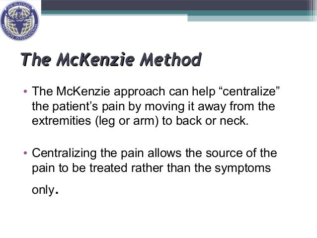 Image Result For Mckenzie Method Neck Image Result For Mckenzie Method Neck