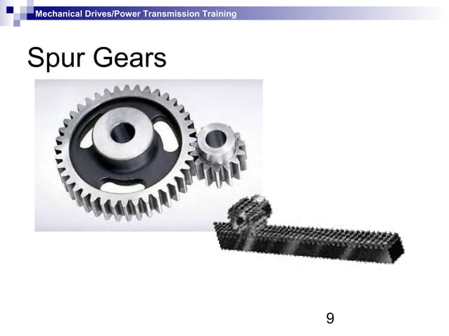 Mechanical drives & power transmission | PPT