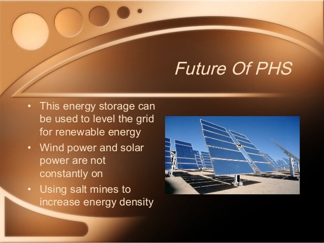 Mechanical energy storage