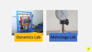 Dynamics Lab Metrology Lab
4
 