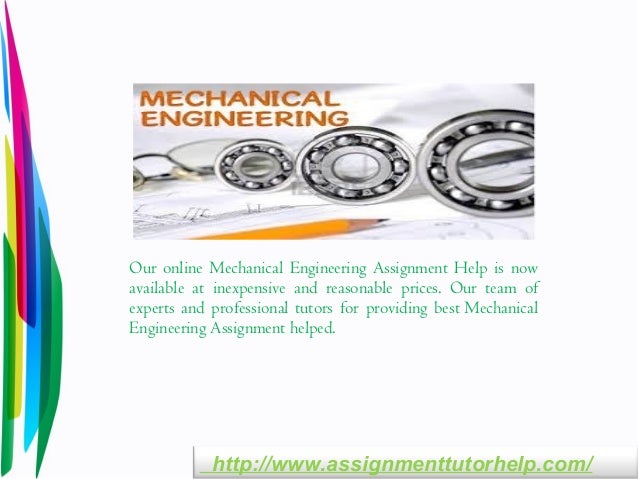 Mechanical engineering assignment help