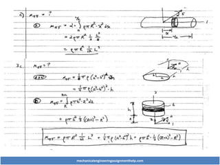 Mechanical Engineering Assignment Help | PPTX