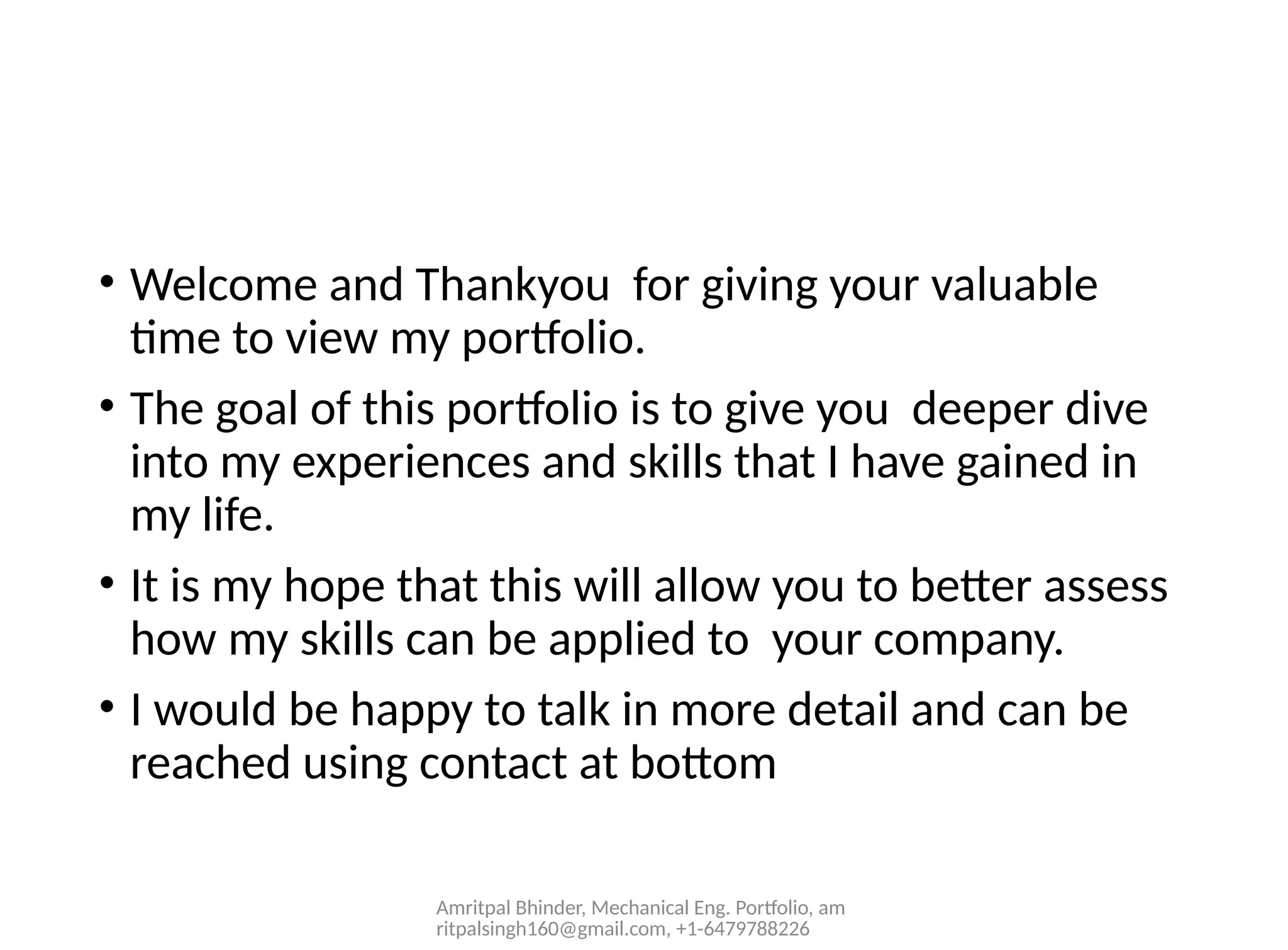 Mechanical Engineering Design Portfolio Pptx