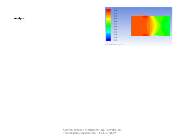 Mechanical Engineering Design Portfolio Pptx
