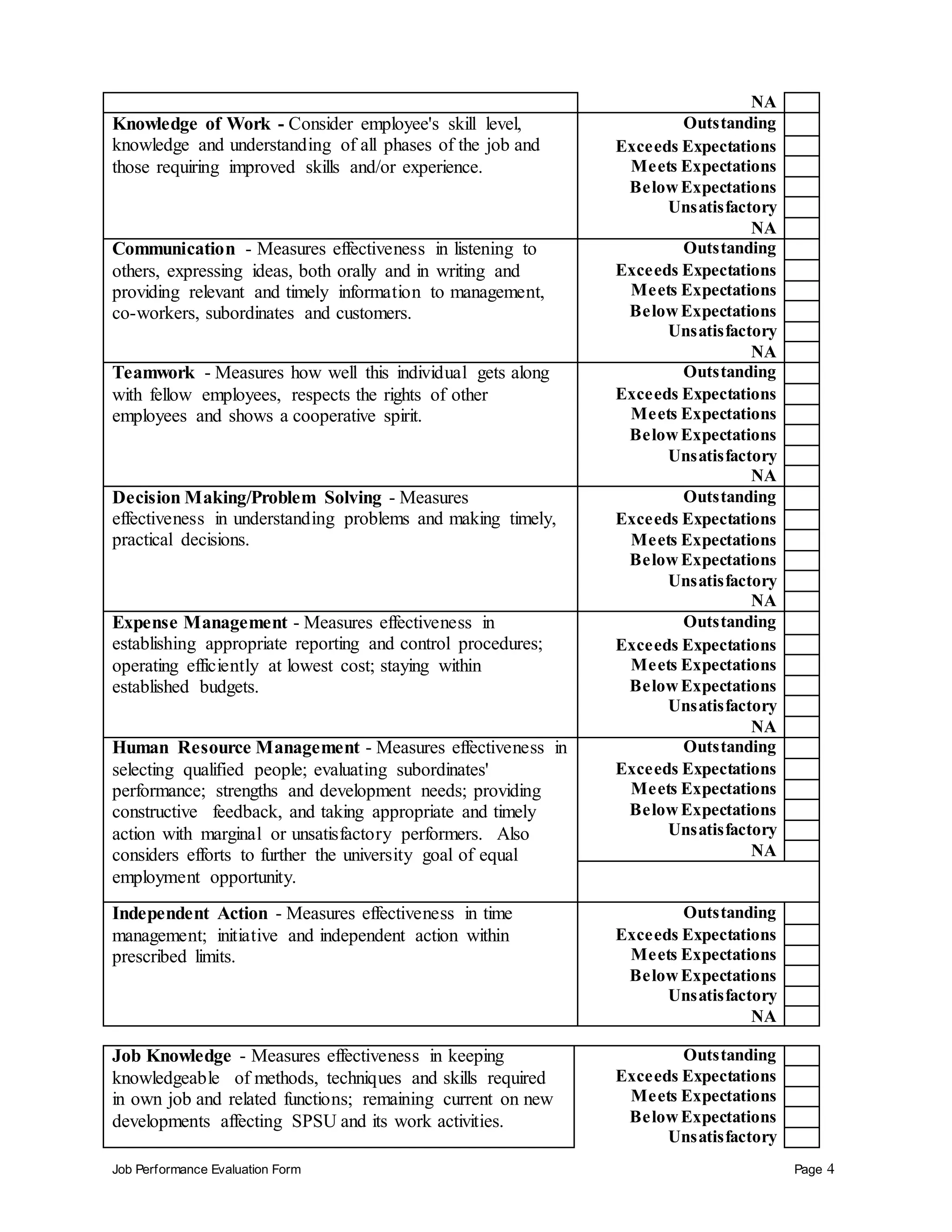 Mechanic Performance Review Mechanical engineer performance appraisal | DOCX