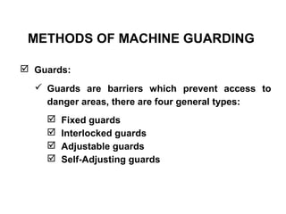 Mechanical hazard control | PPT