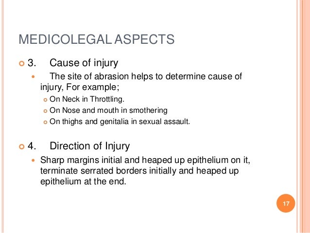 mechanical injury