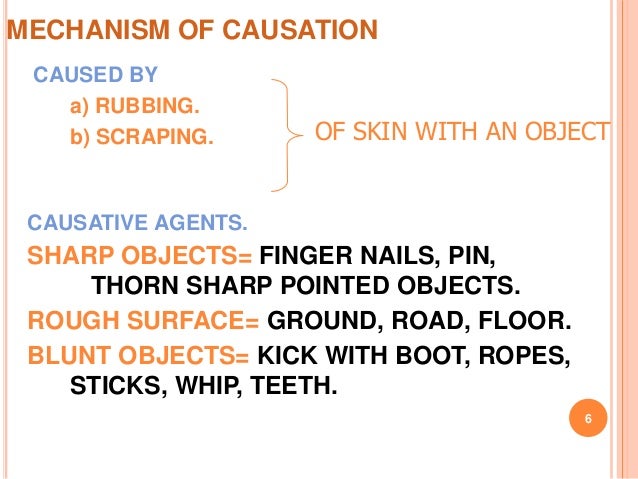 mechanical injury