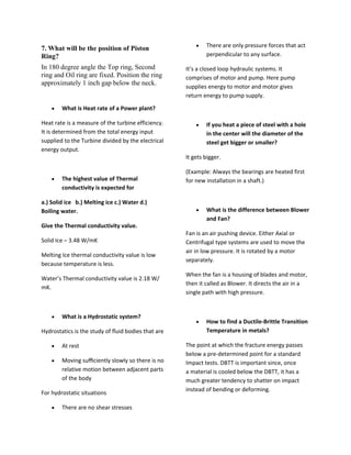 B TECH MECHANICAL INTERVIEW QUESTIONS PDF visual data 6