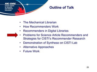 Mechanical Librarian