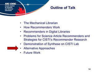 Mechanical Librarian