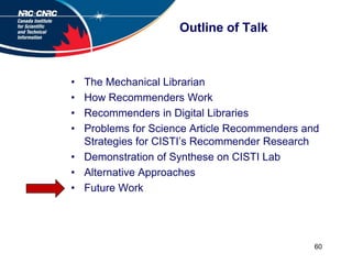 Mechanical Librarian