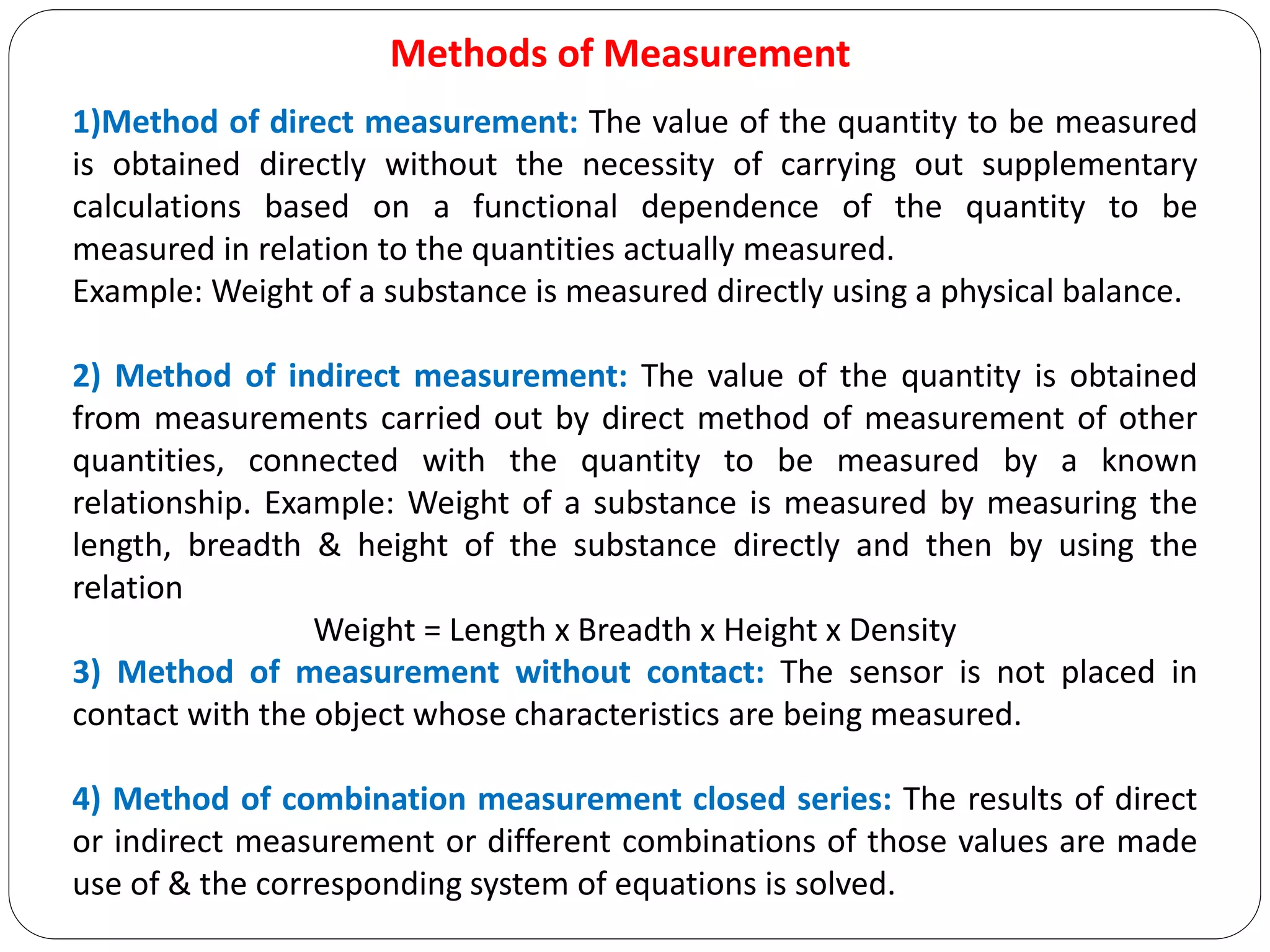 Mechanical measurement | PPTX