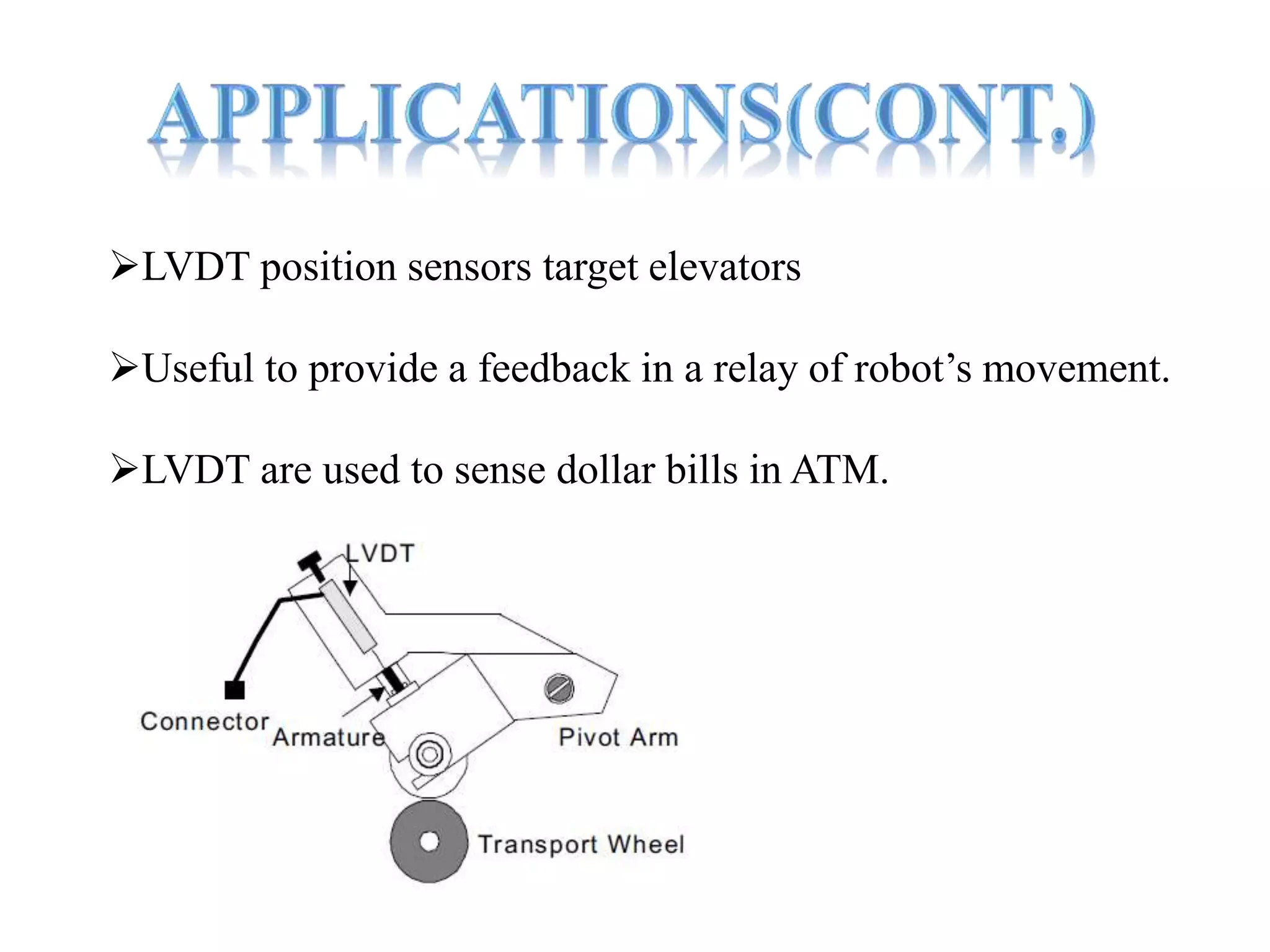 TRANSDUCERS AND LVDT | PPTX | Physics | Science