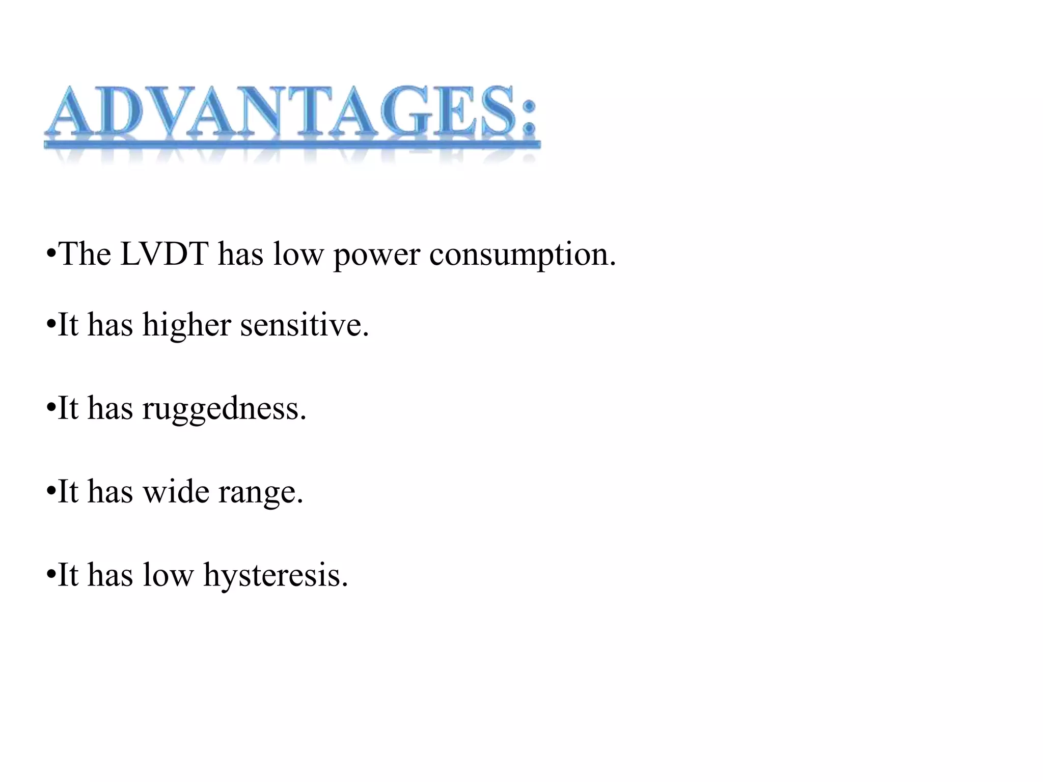 TRANSDUCERS AND LVDT | PPTX | Physics | Science