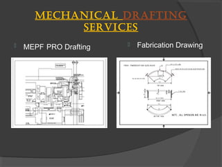 MECHANICAL DRAFTING
SERVICES
 MEPF PRO Drafting  Fabrication Drawing
 