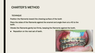 mechanical plaque control, periodontics | PPTX