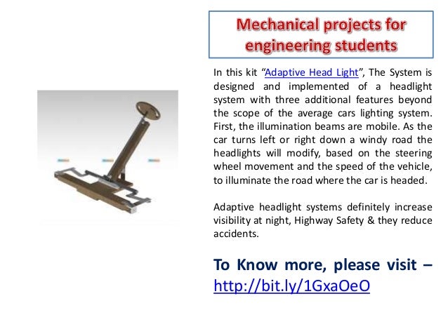 Mechanical projects for engineering students : Live ...