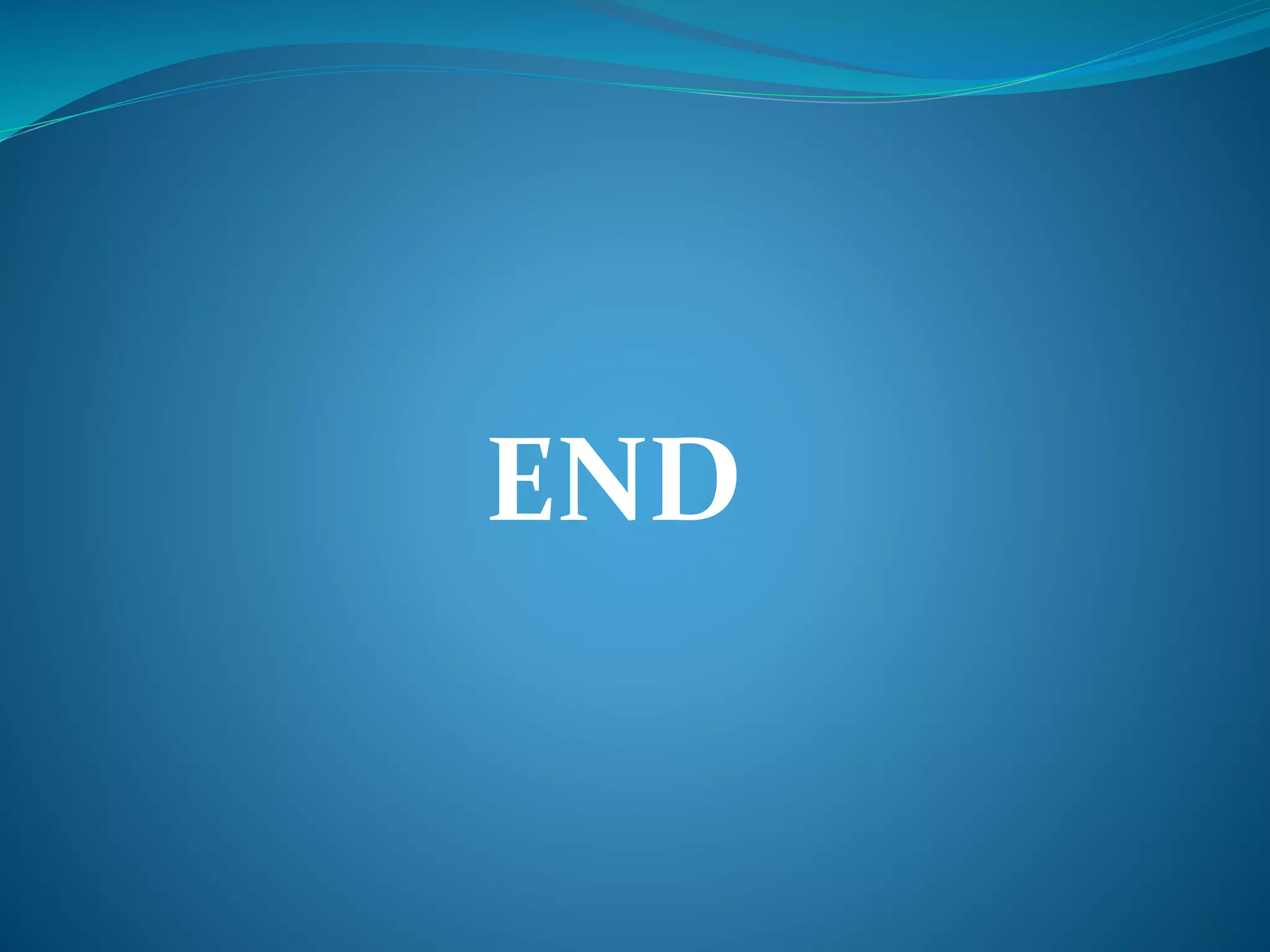 END
 