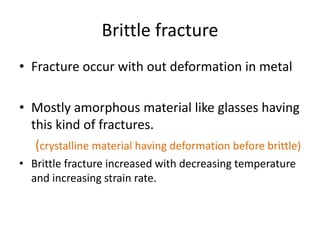 Mechanical properties of Materials | PPTX