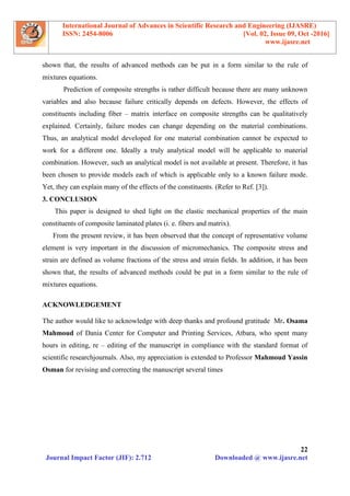 Mechanical properties of composite laminated plates | PDF