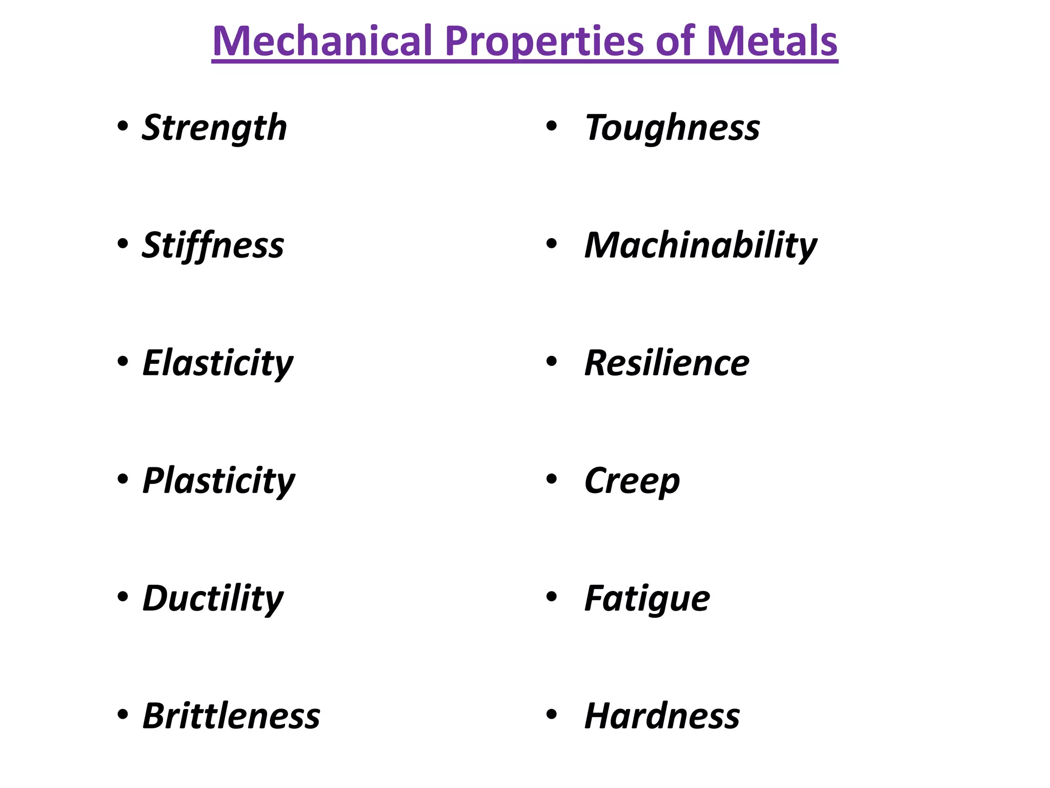 Mechanical properties of material | PPTX