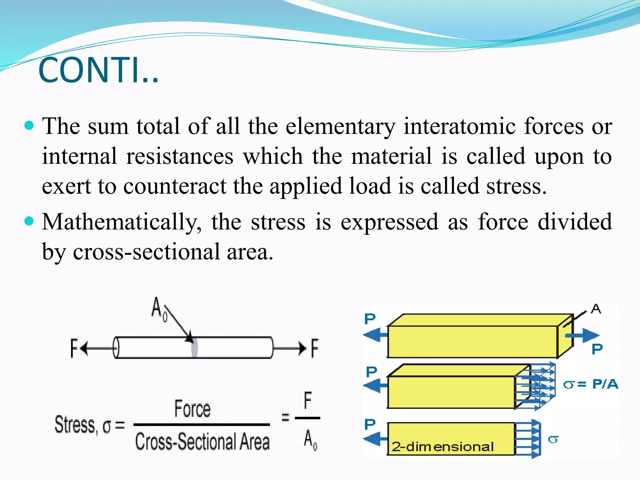 Mechanical properties of materials | PPTX
