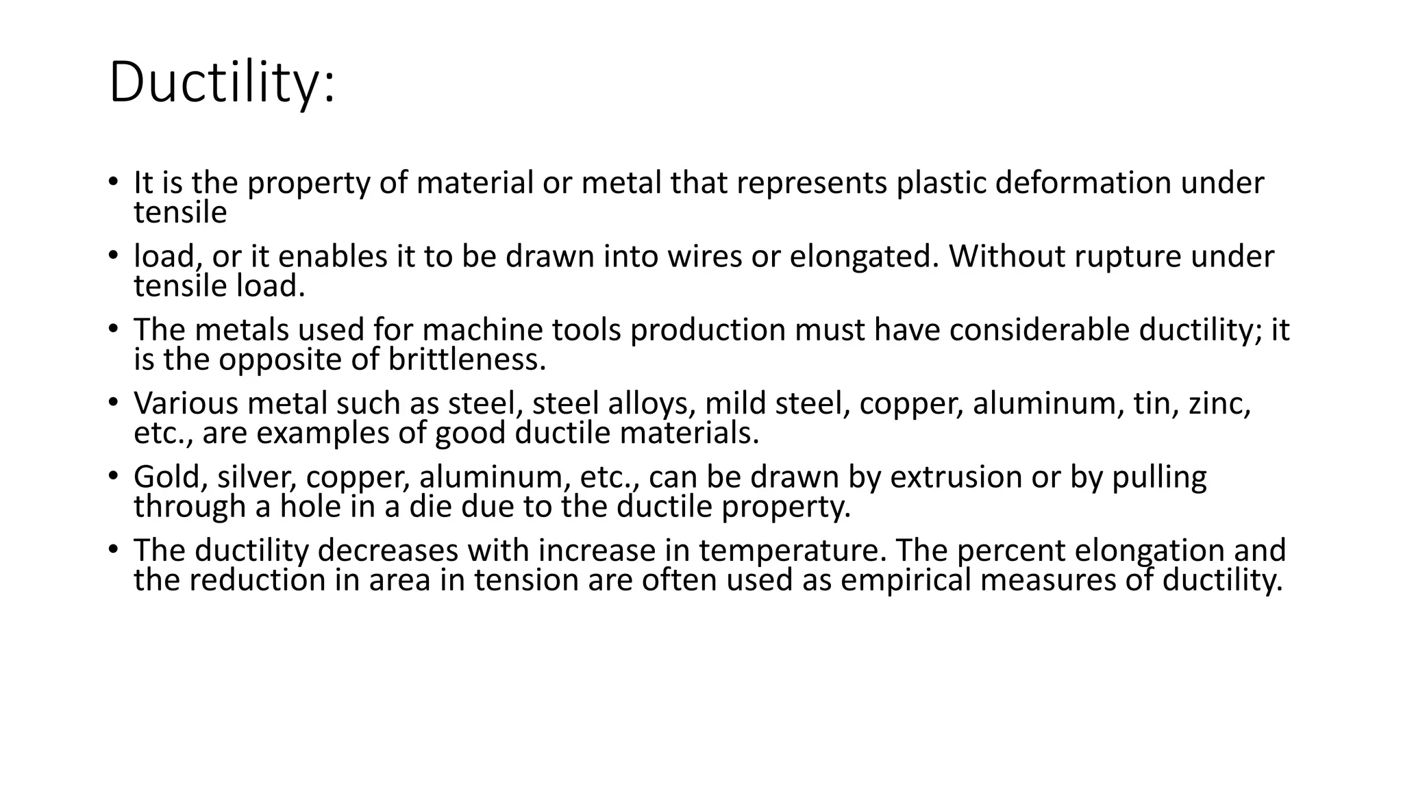 Mechanical Properties of Materials ppt fileppt | PPT