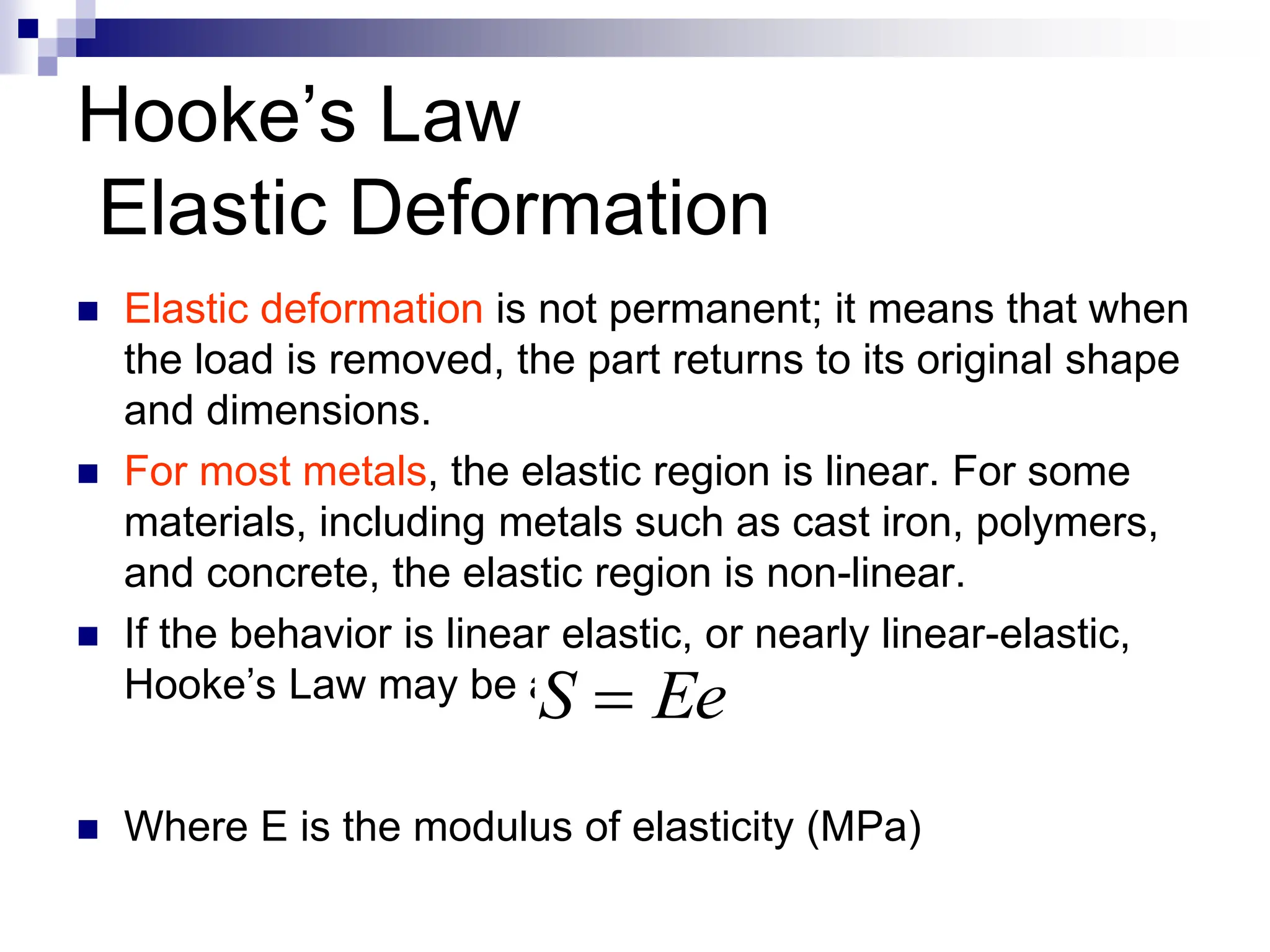 Mechanical properties of materials (lecture+2).pdf | Physics | Science