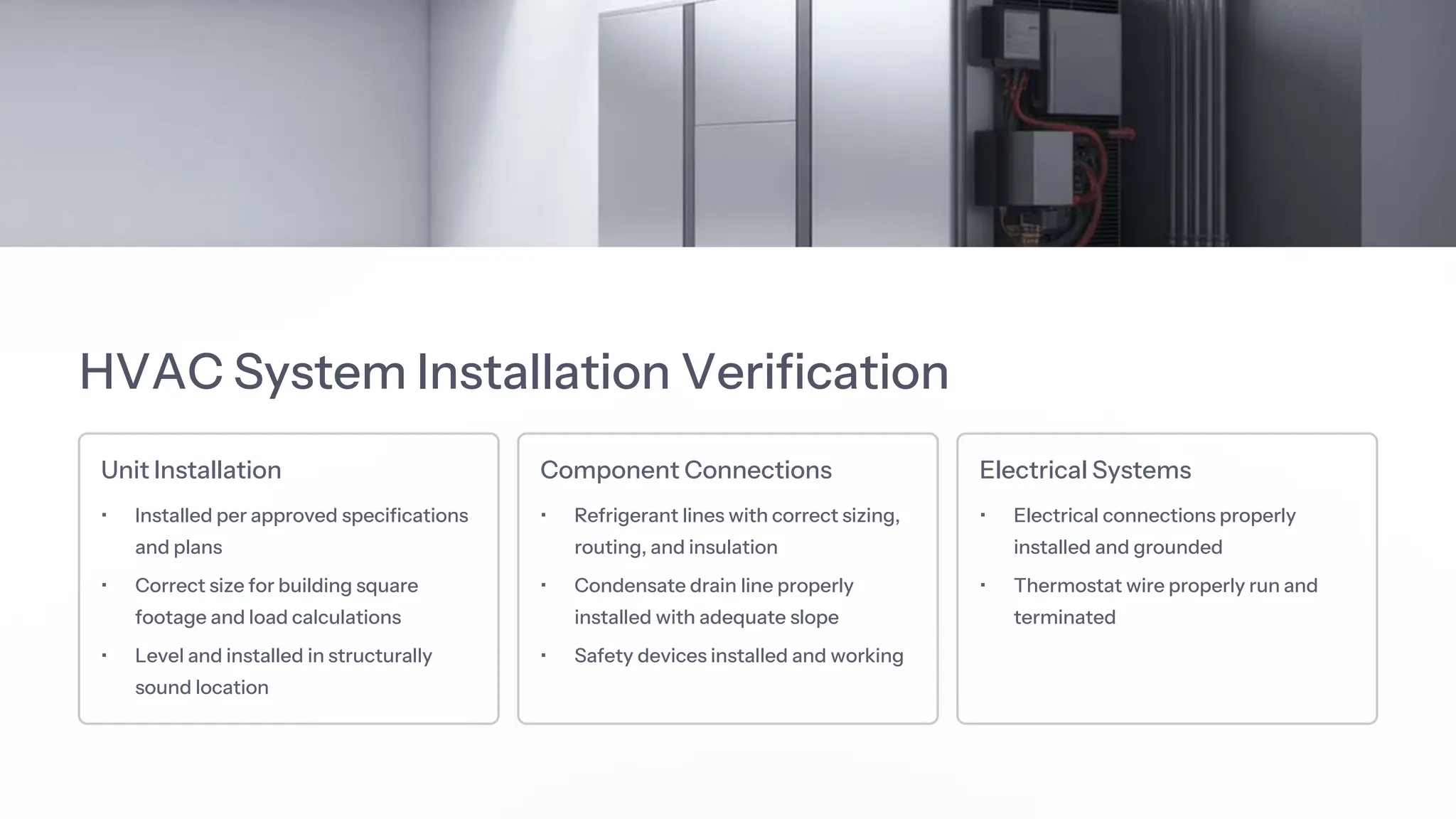 Mechanical Rough In Inspection Checklist with eAuditor Audits ...