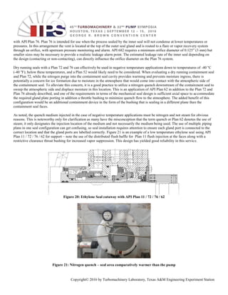 Mechanical Seal for Negative Temperature Hydrocarbon Services | PDF