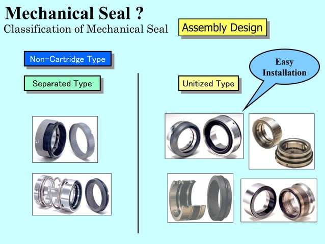 Mechanical Seal.ppt | Physics | Science