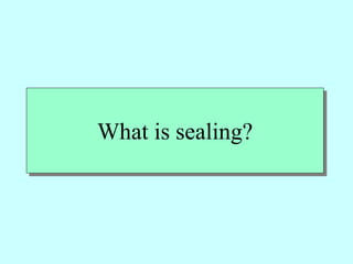 Comparison of sealing system (1)
Without sealing
•Much leakage rate
(Impossible to seal)
With oil seal
•No Good for High P...