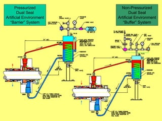 Pressurized
Dual Seal
Artificial Environment
“Barrier” System
Non-Pressurized
Dual Seal
Artificial Environment
“Buffer” System
 