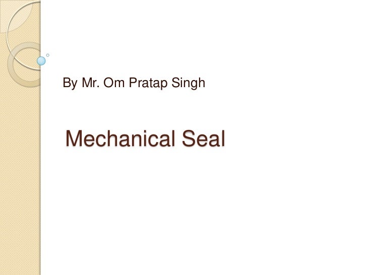 Mechanical Seal Vs Gland Packing