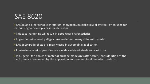 Mechanical testing and carburising of the automobile parts