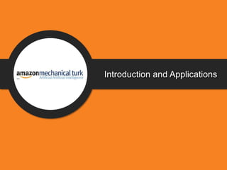 Introduction and Applications 