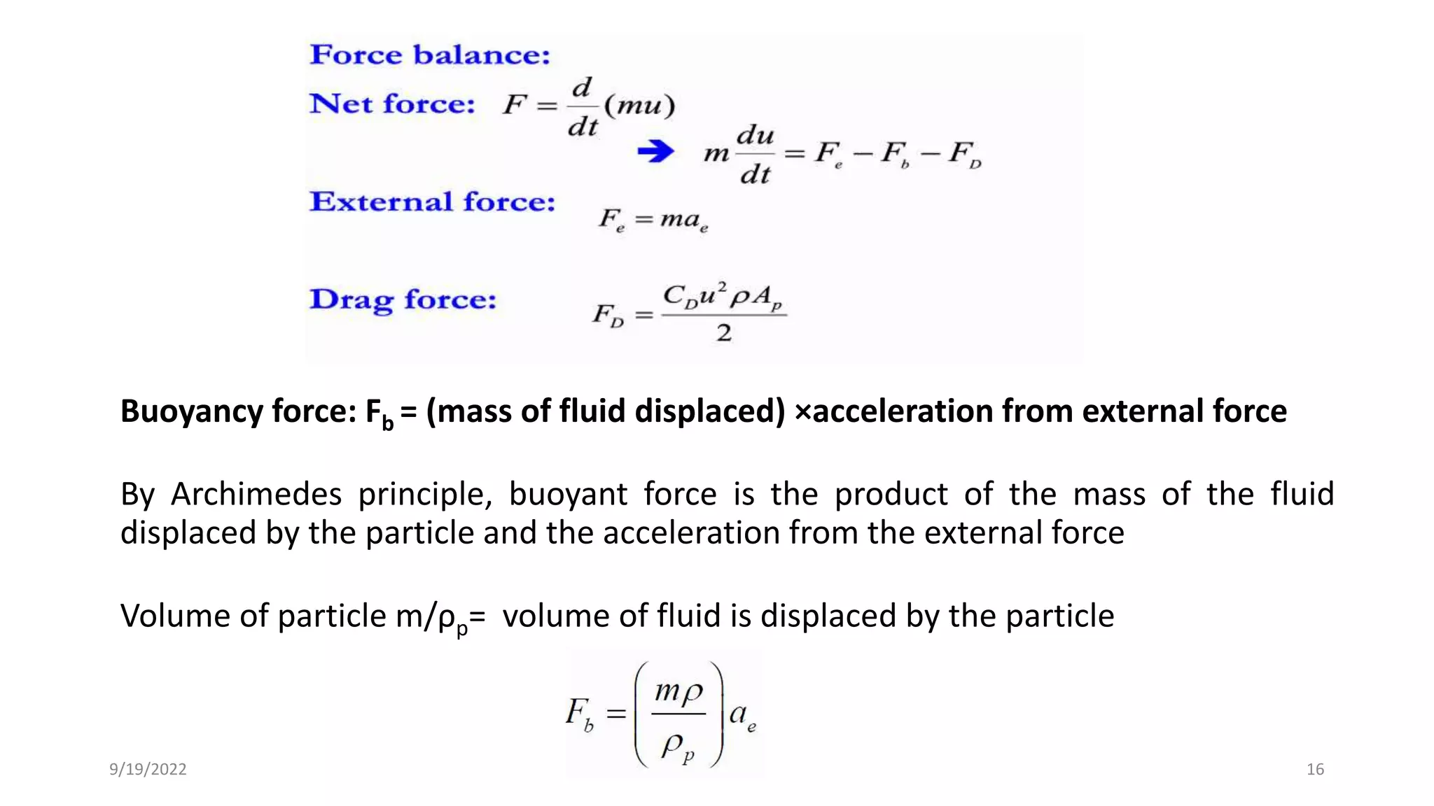 Mechanical unit operations PPT