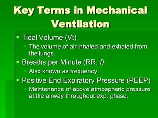 NurseReview.Org - Introduction to Mechanical Ventilation
