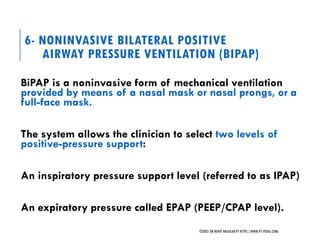 Ventilator - Mechanical Ventilation - Dr Rohit Bhaskar | PDF