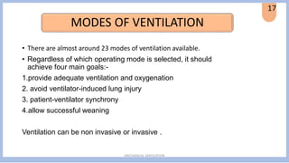 Mechanical ventilation different modes .pdf