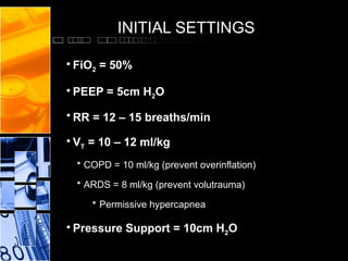 MECHANICAL VENTILATION.pptxbasic concepts | PPTX