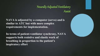 Nava Machine Mechanical ventilation dr thasneem ara | PPTX