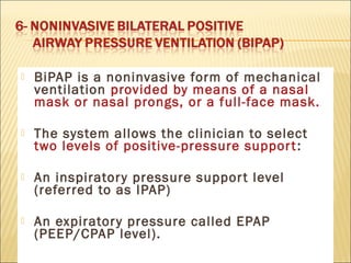 Mechanical ventilation (1) | PPT